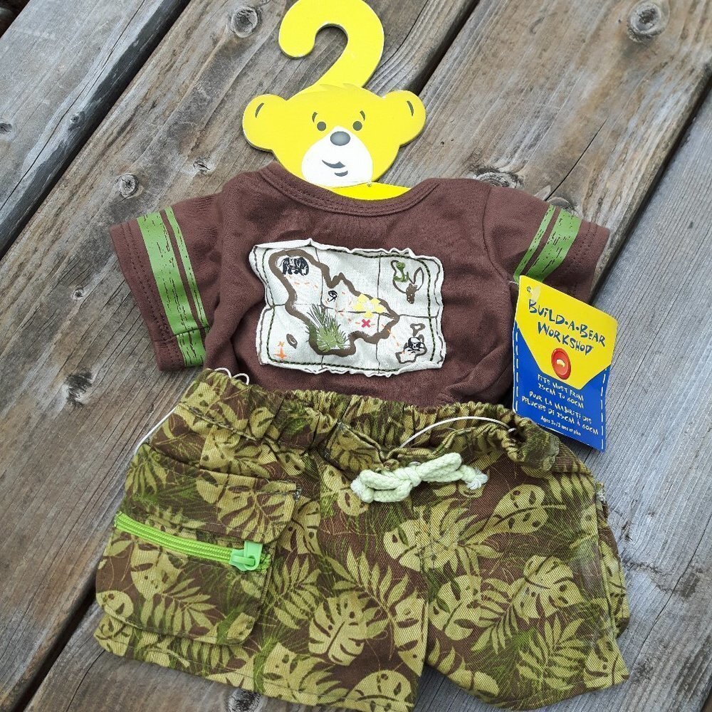 Build a Bear Work Shop Adventurer Outfit